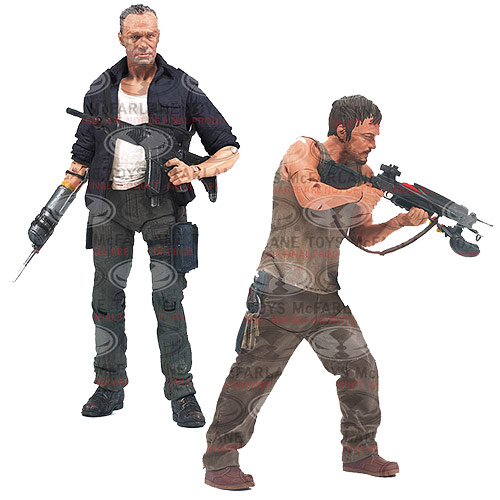 The Walking Dead Merle & Daryl Dixon Action Figure 2-Pack